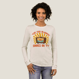 Die Sonne scheint immer auf TV-80er Musik Tribute Tri-Blend Shirt