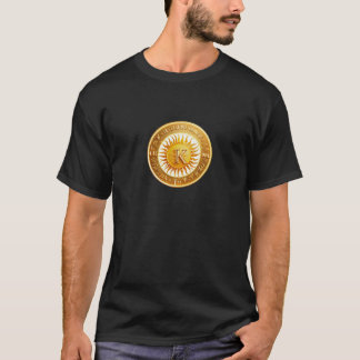 Die Sonne scheint mit dem Buchstaben k T-Shirt