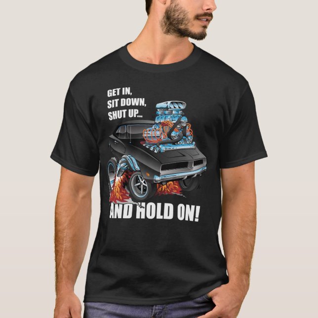 Die Sonne steht still und hält sich auf dem Muskel T-Shirt (Vorderseite)