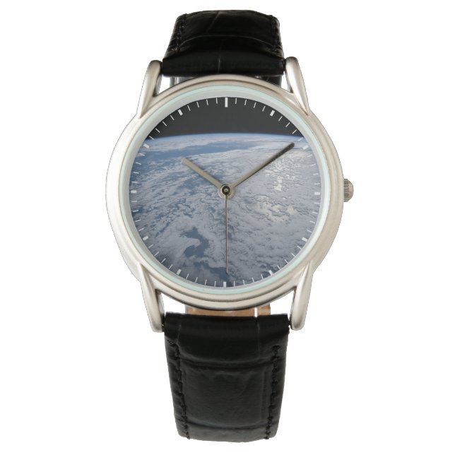 Die Sonne strahlt auf dem Südpazifik. Armbanduhr (Vorderseite)