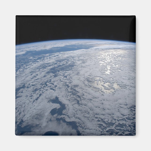 Die Sonne strahlt auf dem Südpazifik. Magnet (Vorne)