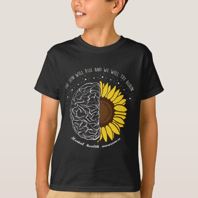 Die Sonne wird aufsteigen und wir werden versuchen T-Shirt (Vorderseite)