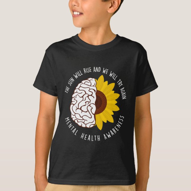 Die Sonne wird aufsteigen und wir werden versuchen T-Shirt (Vorderseite)