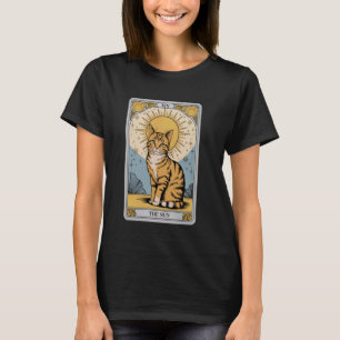 Die Sonnen-Tarot-Katze u2013 Mystische orange Tabb T-Shirt