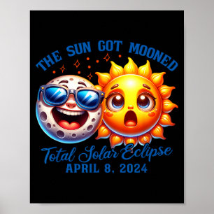Die Sonnenfinsternis Sonne wurde Mond Solar Poster