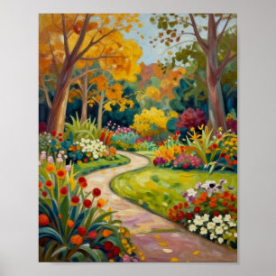 Die sonnengetränkte Serpentine Poster