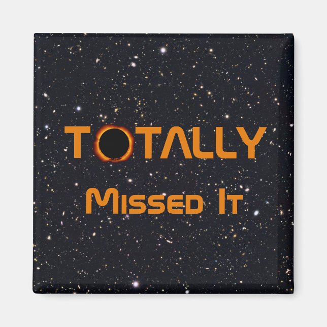 Die Sonnenstrahlen fehlten völlig Magnet (Vorne)