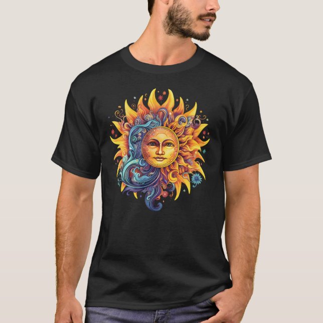 Die sonnenstrahlende Strahlung T-Shirt (Vorderseite)