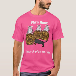 Die sonnige Barnjagd auf der Suche nach den Raten T-Shirt