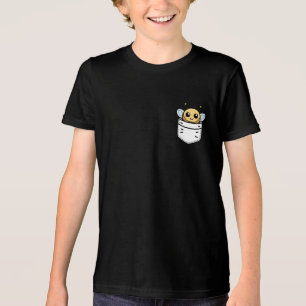 Die sonnige Biene in der Tasche Tri-Blend Shirt