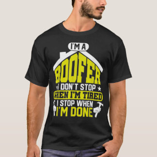 Die sonnige Dachterrasse im Roofer höre ich nicht  T-Shirt