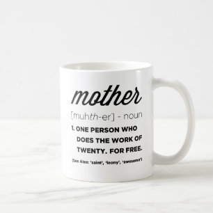 Die sonnige Definition der Mutter-Tasse Kaffeetasse