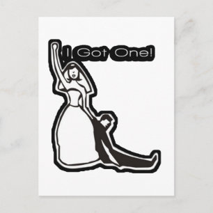 Die sonnige Hochzeit ist got Postkarte