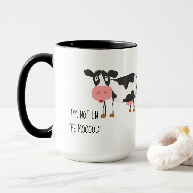 Die sonnige Kuh nicht in der Tasse (Mit Donut)
