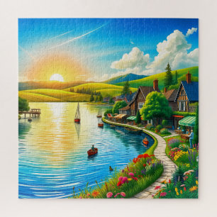 Die sonnige Ruhe am Lakeside Village