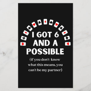 Die sonnigen Spades I Got sechs und eine mögliche Flyer