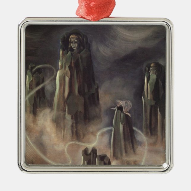 Die Soule des Berges (von Remedios Varo) Ornament Aus Metall (Vorne)