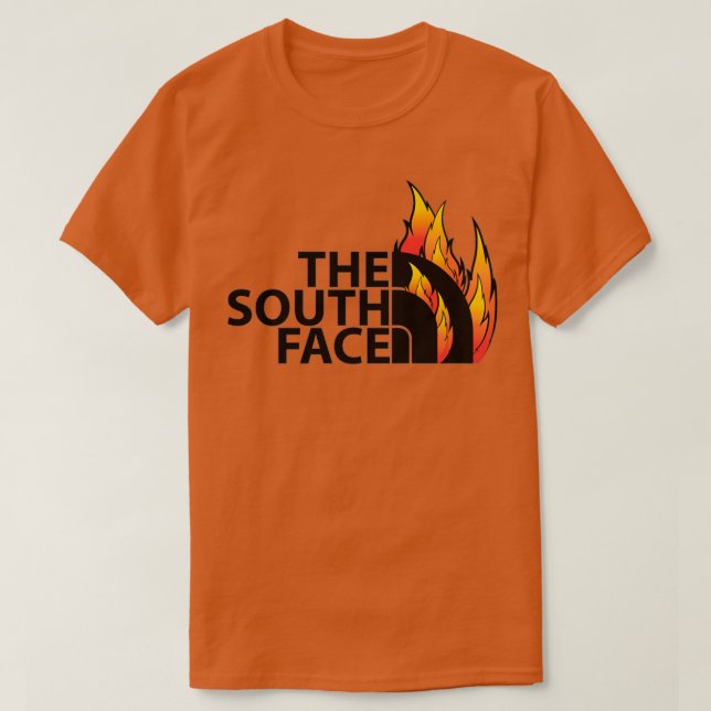 Die South Faceblack T-Shirt (Design vorne)