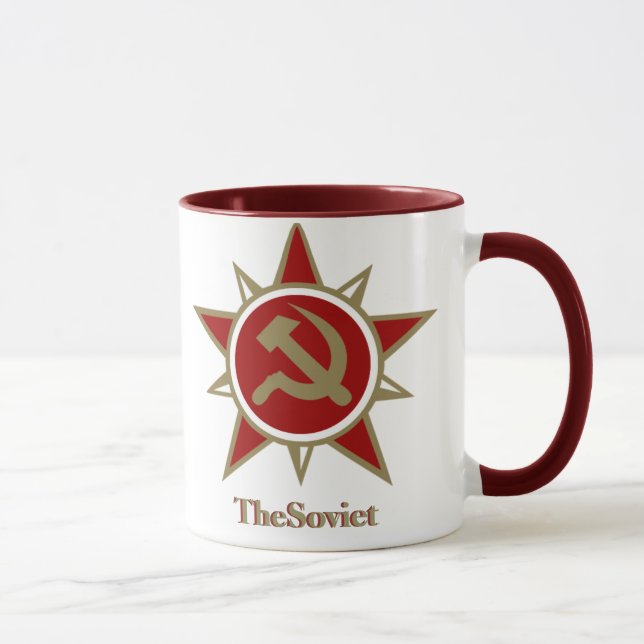 Die sowjetische Kaffee-Tasse Tasse (Rechts)