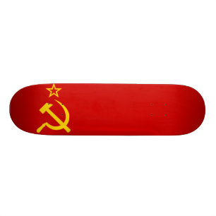 Die Sowjetunions-Flagge Skateboard