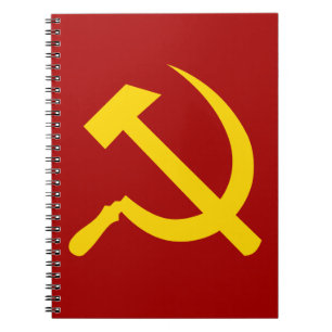 Die Sowjetunions-Symbol - СоветскийСою Notizblock