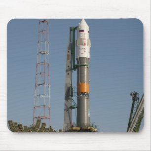 Die Soyuz Rakete kurz nach Ankunft Mousepad