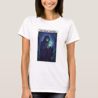 Die soziale Batterie Introvertierten Humor | Niedr T-Shirt