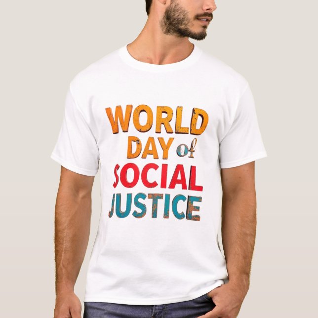 Die soziale Gerechtigkeit verkörpert die Gleichhei T-Shirt (Vorderseite)