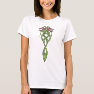 Die Spaghetti-Behälter der keltischen T-Shirt