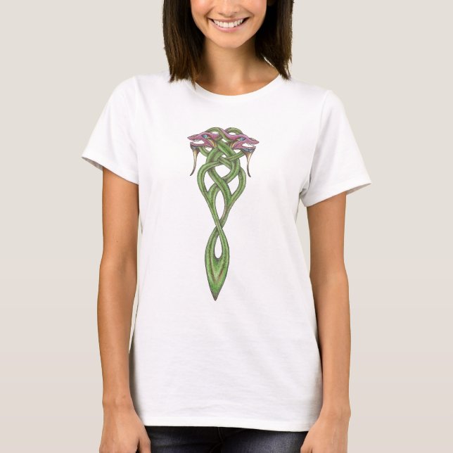 Die Spaghetti-Behälter der keltischen T-Shirt (Vorderseite)
