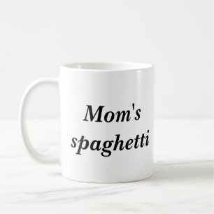 Die Spaghettis der Mama Kaffeetasse