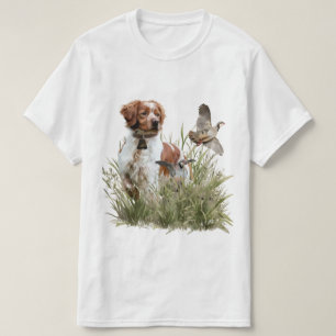 Die Spaniels der Bretagne, die Bretagne, T-Shirt