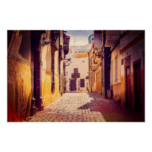 Die spanische Alley Poster