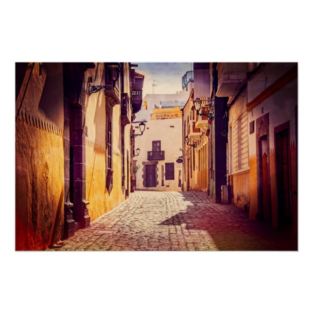 Die spanische Alley Poster (Vorderseite)