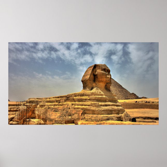 Die Sphinx Ägyptens Poster (Vorne)