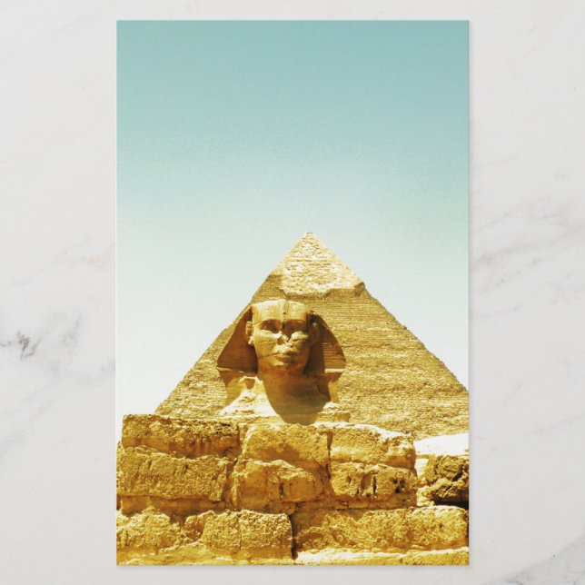 Die Sphinx Briefpapier (Vorderseite)