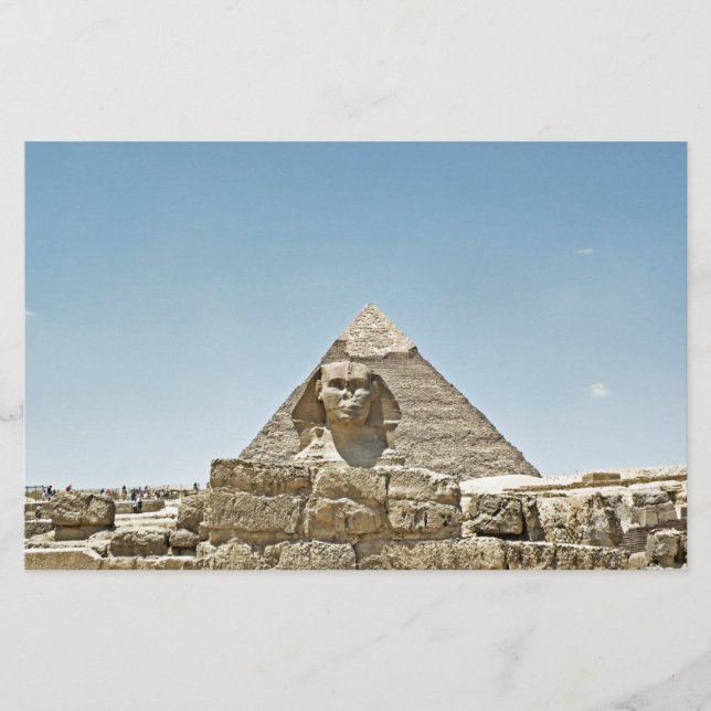 Die Sphinx Briefpapier (Vorderseite)