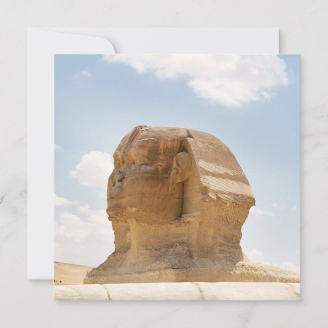 Die Sphinx Einladung (Vorderseite)