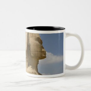 Die Sphinx, Giza, Al Jizah, Ägypten Zweifarbige Tasse
