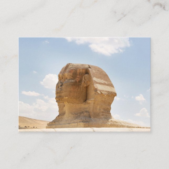 Die Sphinx Platzkarte (Vorderseite)