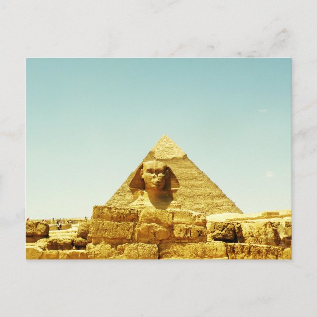 Die Sphinx Postkarte (Vorderseite)