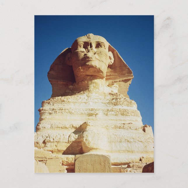 Die Sphinx, verabredet von der Regierung König Postkarte (Vorderseite)
