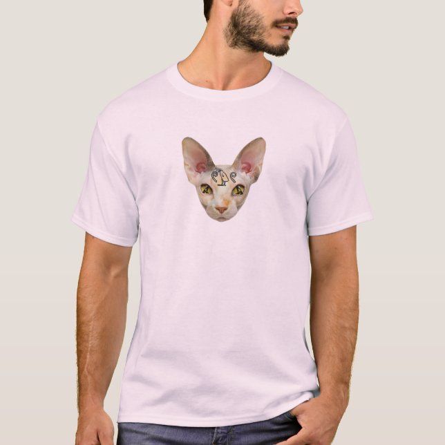 Die Sphynx-Printwerbung T-Shirt (Vorderseite)