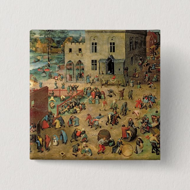Die Spiele der Kinder, 1560 Button (Vorderseite)