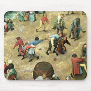 Die Spiele der Kinder: Detail der Unterseite Mousepad