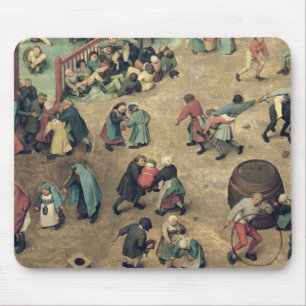 Die Spiele der Kinder: Detail des linken Mousepad