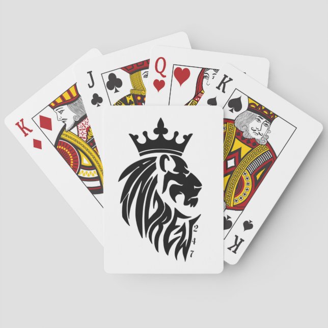 Die Spielkarten des Königs (Rückseite)