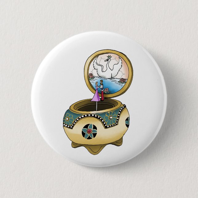Die Spieluhr Button (Vorderseite)