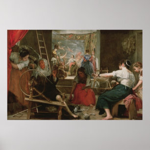 Die Spinners, oder Die Fabel von Arachne, 1657 Poster