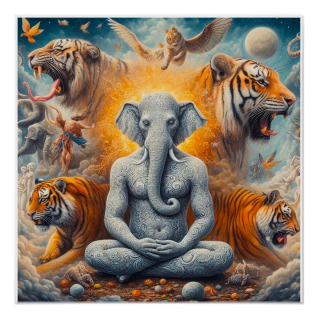 Die spirituelle Kunst Poster (Vorderseite)